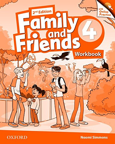 Рабочая тетрадь Family and Friends 2nd Edition 4 Workbook with Online Practice изображение