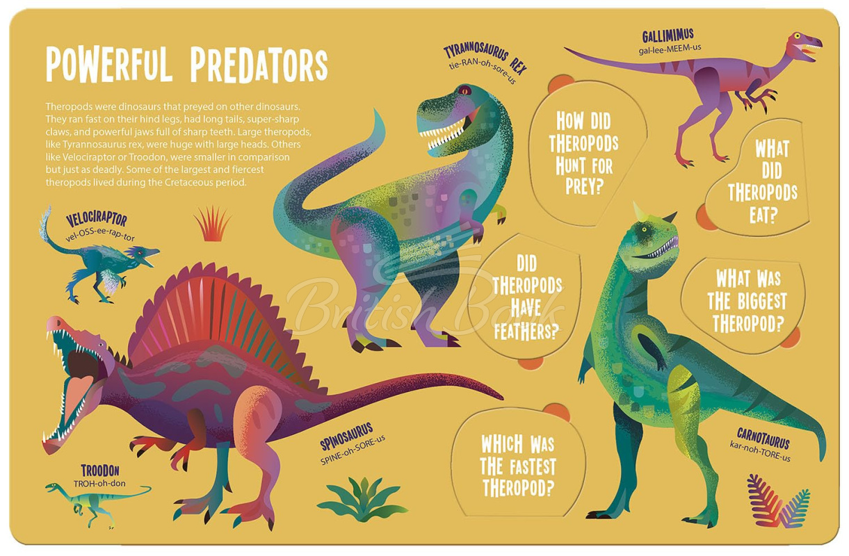 Книга Magic Searchligh: Dinosaurs зображення 4