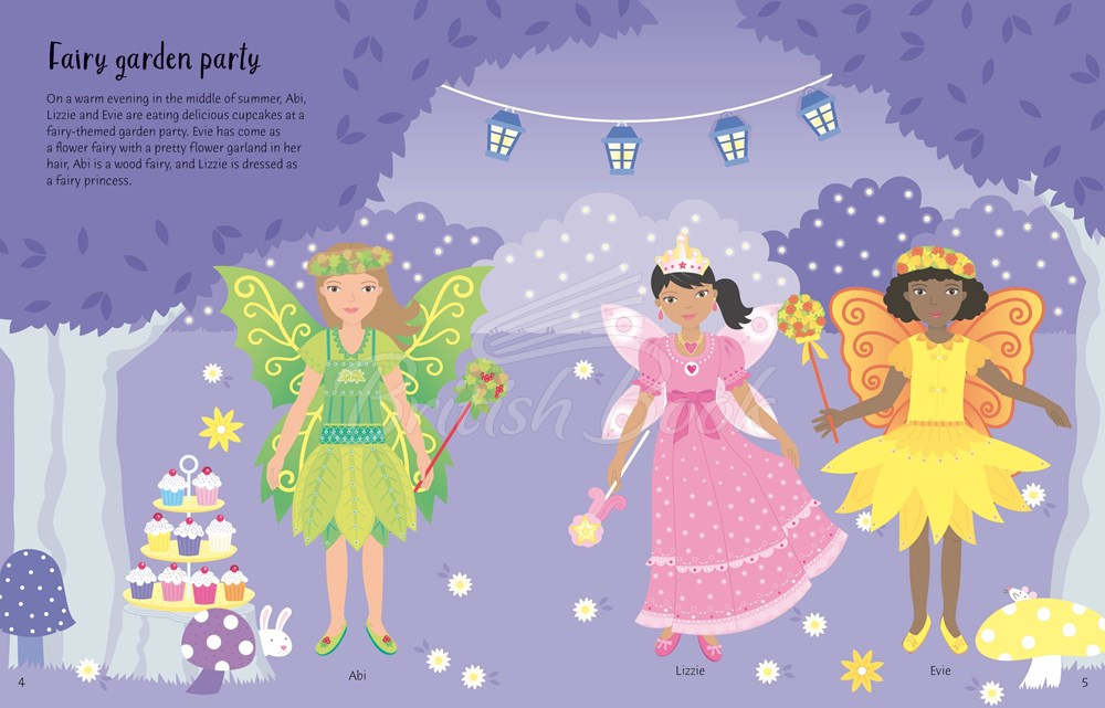 Книга Sticker Dolly Dressing: Fancy Dress зображення 3
