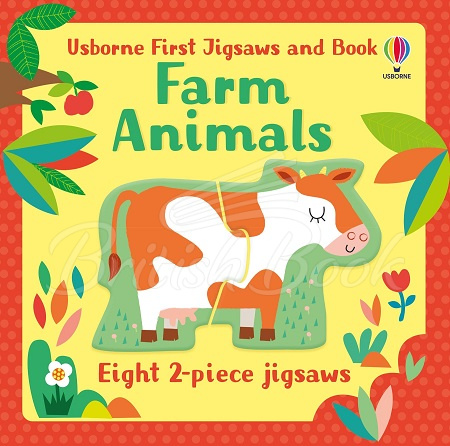 Пазл Usborne First Jigsaws: Farm Animals зображення