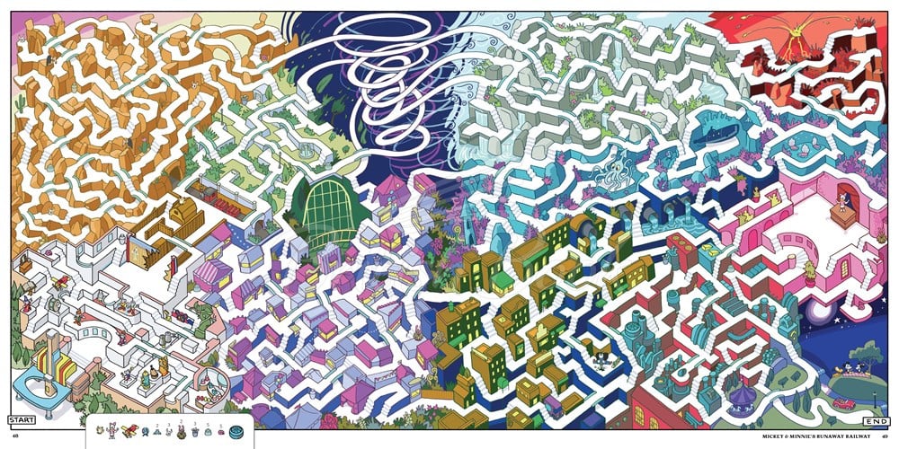 Книга Disney Parks Mazes изображение 7