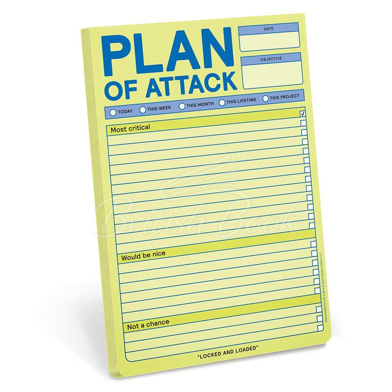 Блокнот Plan of Attack Classic Pad (Pastel Edition) изображение 1