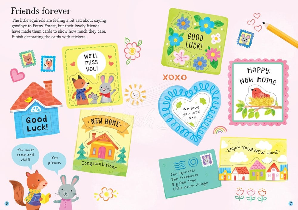 Книга Little First Stickers: Love and Kindness зображення 5