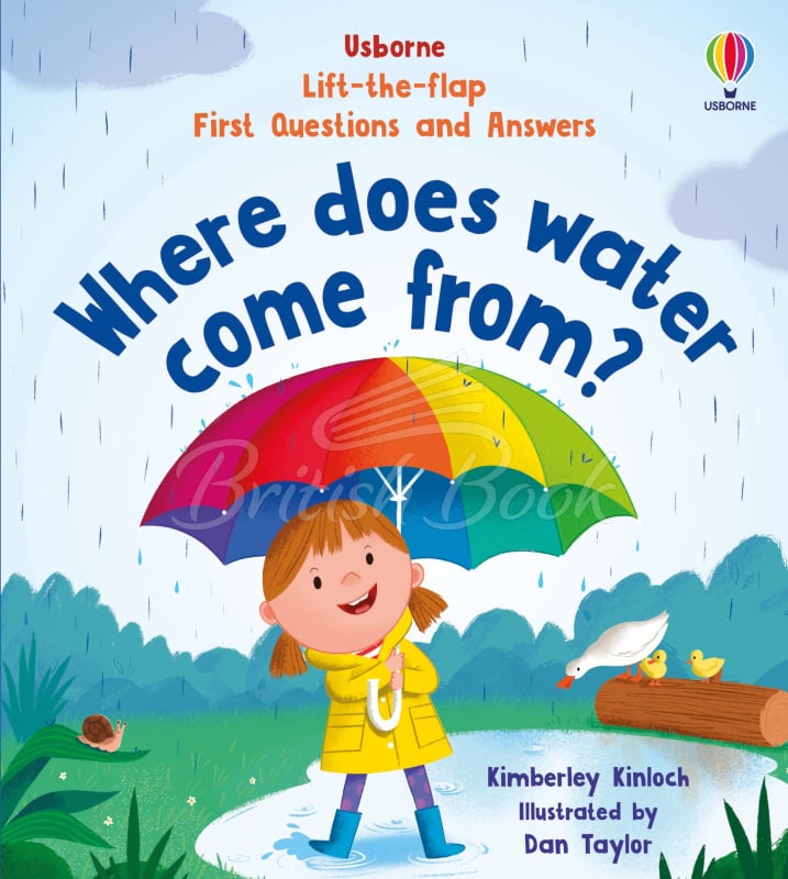 Книга Lift-the-Flap Very First Questions and Answers: Where Does Water Come From? зображення