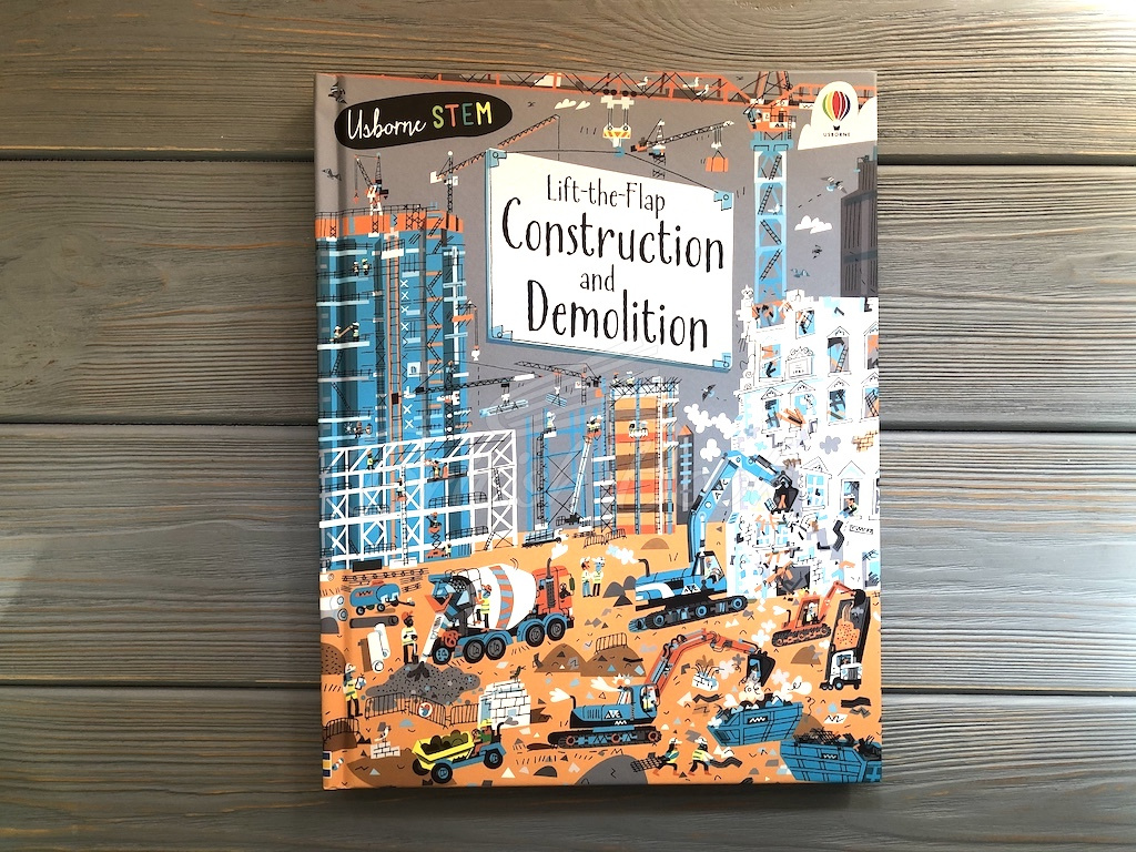 Книга Lift-the-Flap Construction and Demolition зображення 1