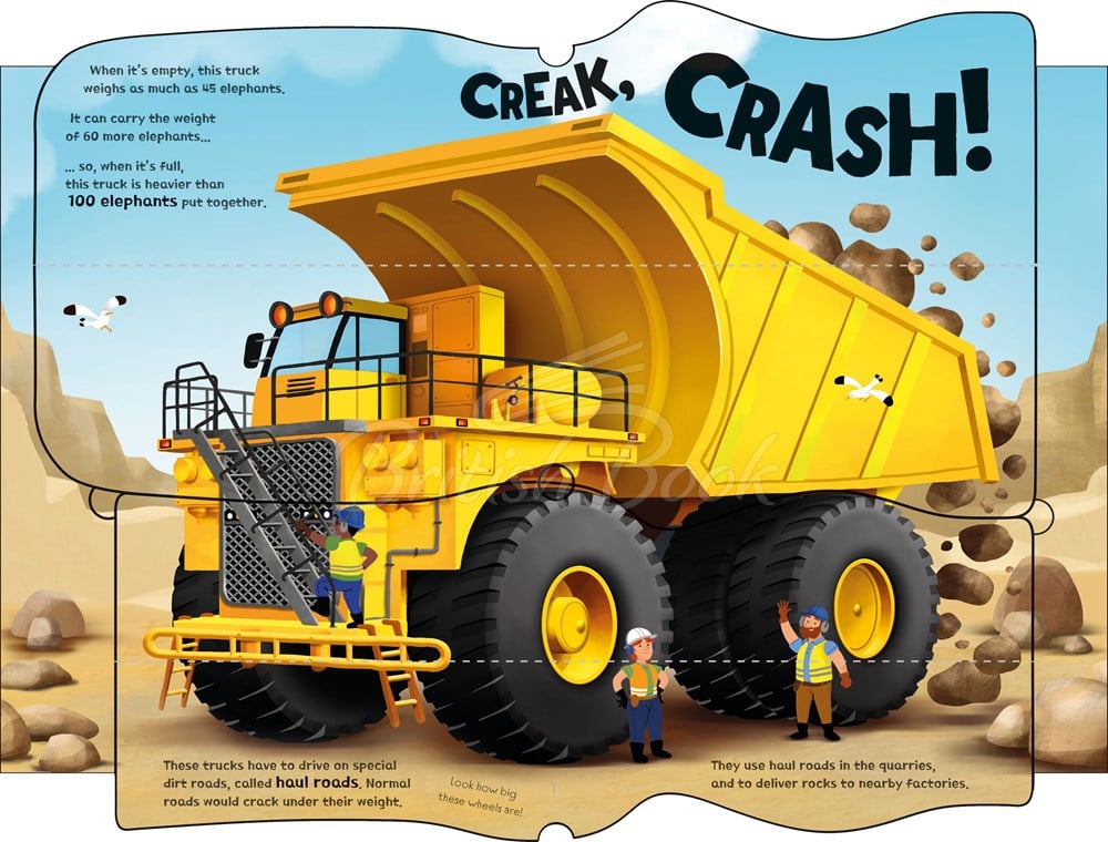 Книга Great Big Trucks with Great Big Flaps зображення 3