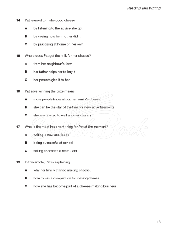 Книга Cambridge English A2 Key for Schools 1 for the Revised 2020 Exam Authentic Examination Papers from Cambridge ESOL with answers and Audio зображення 7