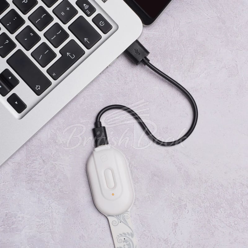 Ліхтарик для книжок Flexilight Rechargeable White Flowers зображення 2