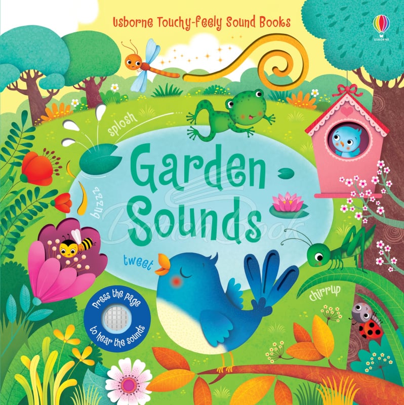 Книга Touchy-Feely Garden Sounds зображення