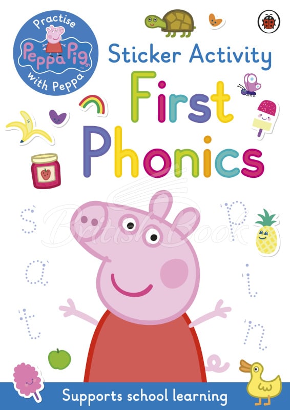 Книга Peppa Pig: First Phonics Sticker Activity Book зображення