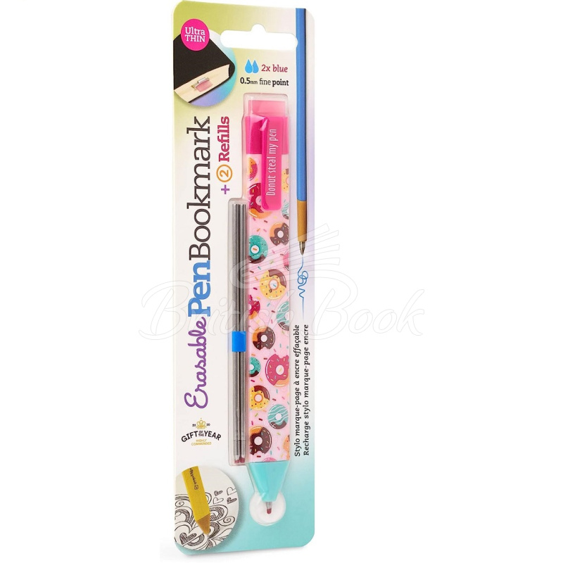 Закладка Pen Bookmark Doughnut with Refills зображення 1