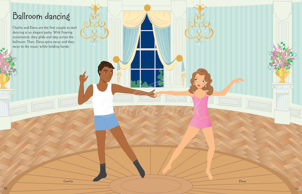 Книга Sticker Dolly Dressing: Dancers зображення 2