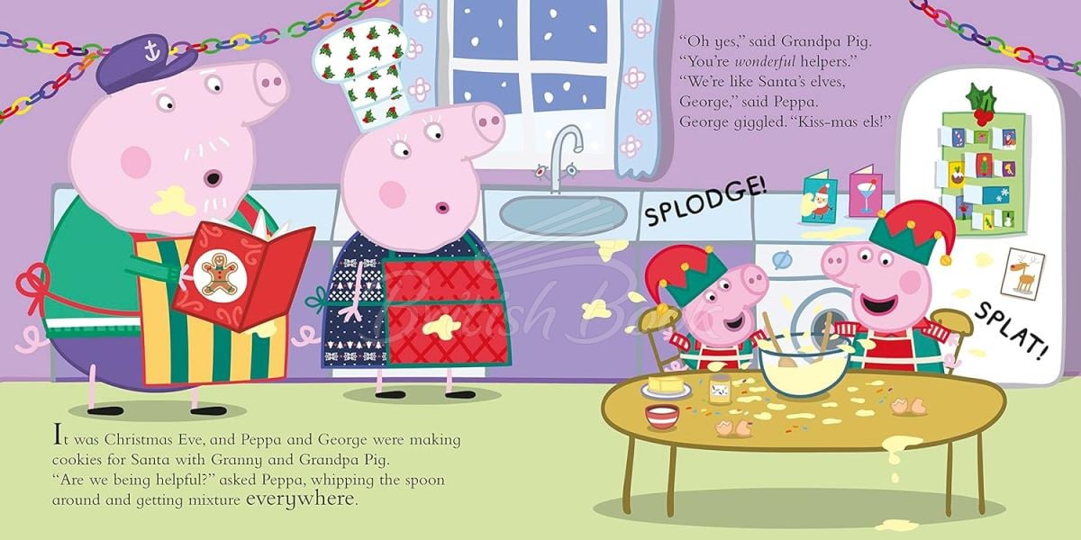 Книга Peppa Pig: Peppa and the Christmas Elf изображение 1