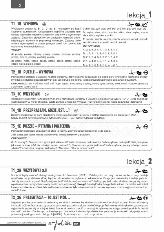 Книга Polski krok po kroku 1 Gry i zabawy językowe изображение 3