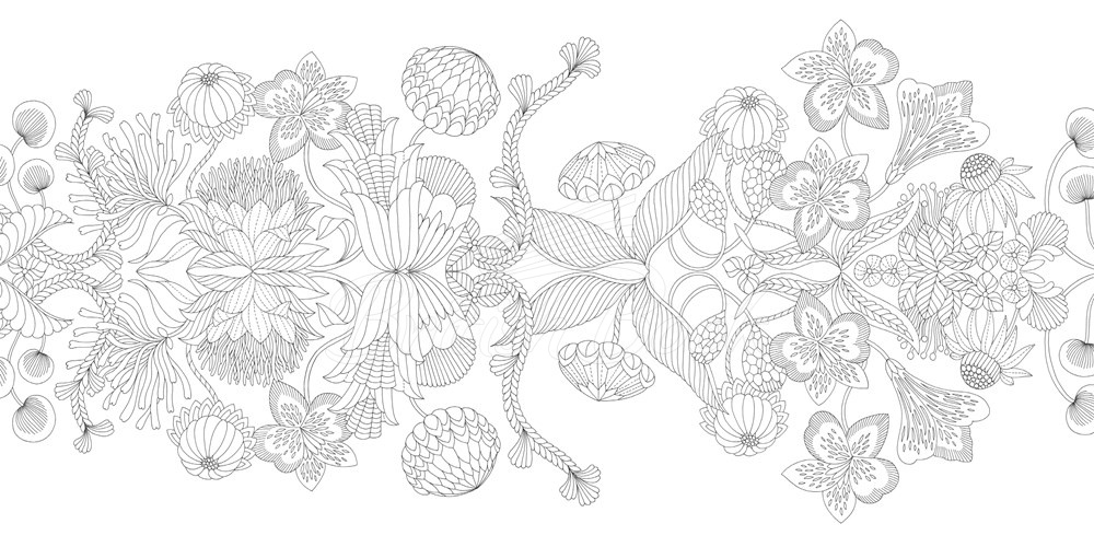 Книга Millie Marotta's Tropical Wonderland Pocket Colouring изображение 3