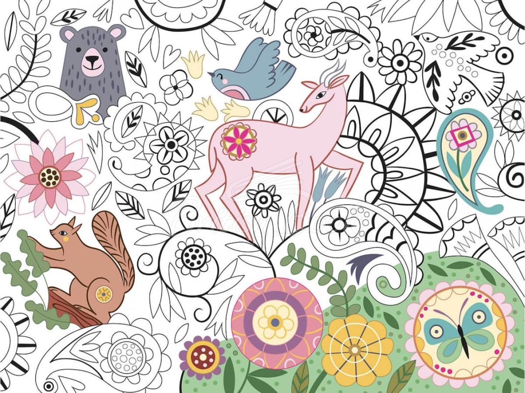 Книга Enchanted Paintings to Colour зображення 3