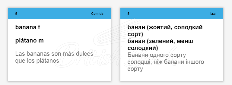 Картки Розмовна іспанська. Слова та фрази изображение 1