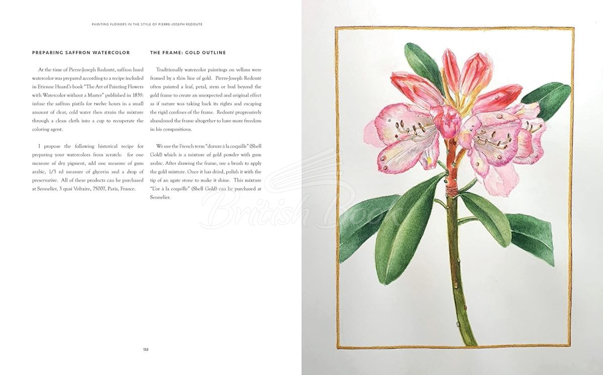 Книга The Kew Gardens Botanical Artist: Learn to Draw and Paint Flowers in the Style of Pierre-Joseph Redouté	 изображение 4