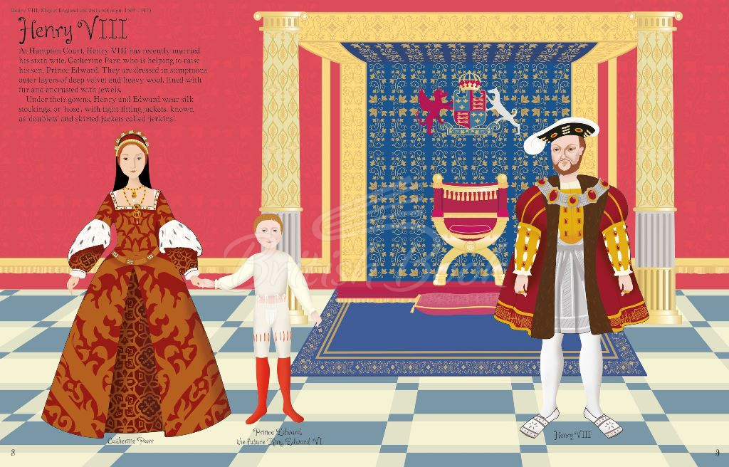 Книга Sticker Kings and Queens изображение 3