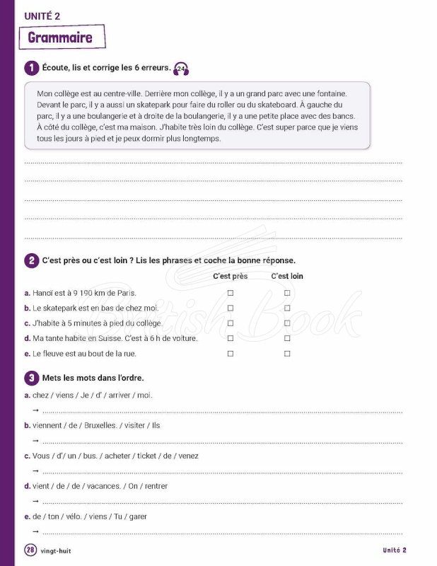 Рабочая тетрадь J'aime 2 Cahier d'activités изображение 12