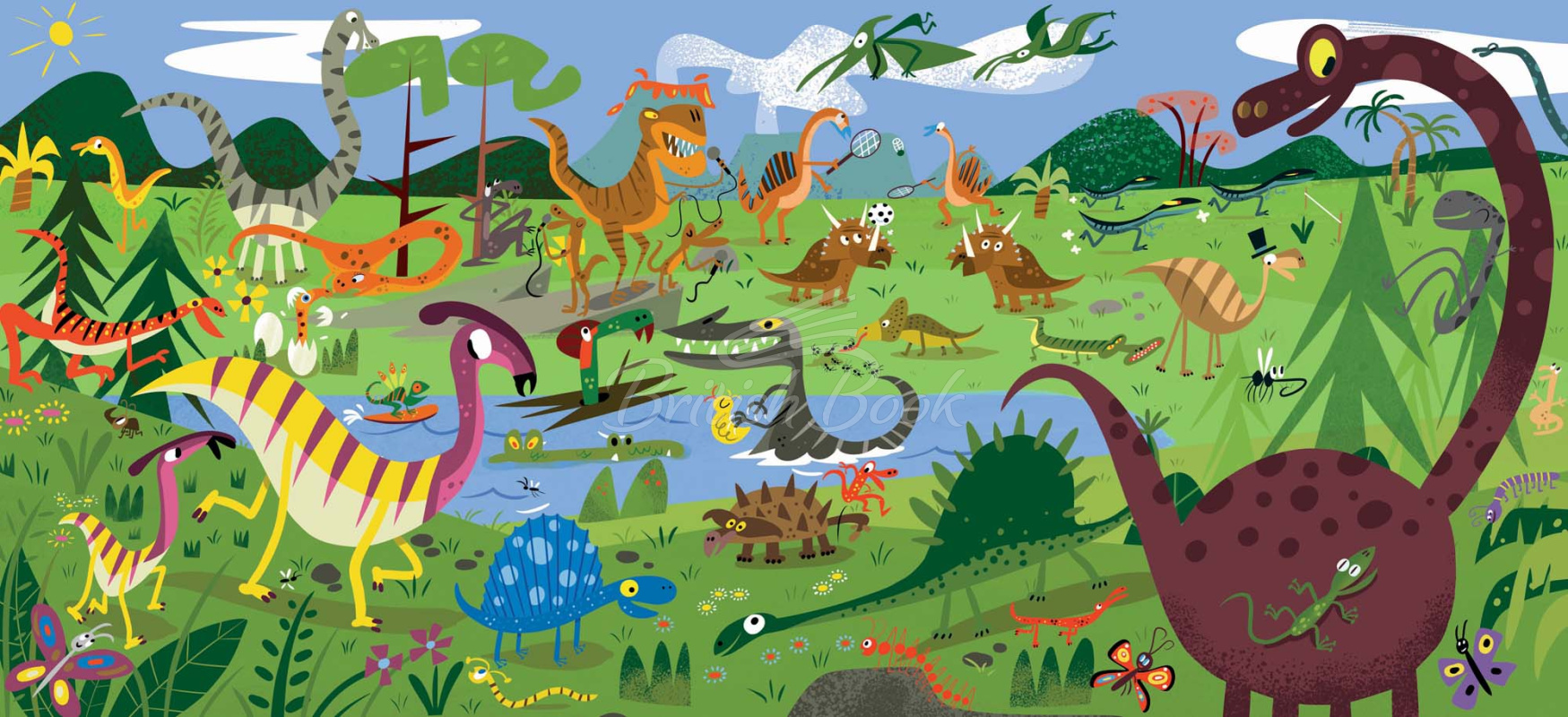Книга Search and Find: Dinosaurs зображення 1
