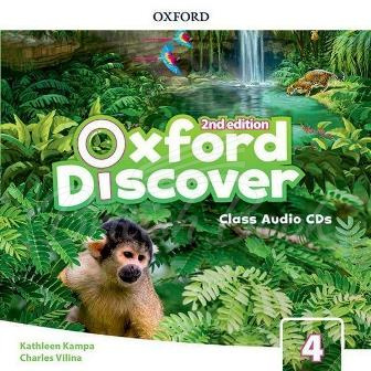 Аудіодиск Oxford Discover Second Edition 4 Grammar Class Audio CD зображення