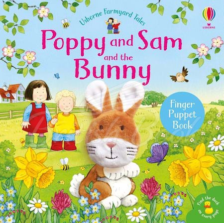 Книга Poppy and Sam and the Bunny Finger Puppet Book зображення