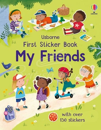 Книга First Sticker Book: My Friends изображение