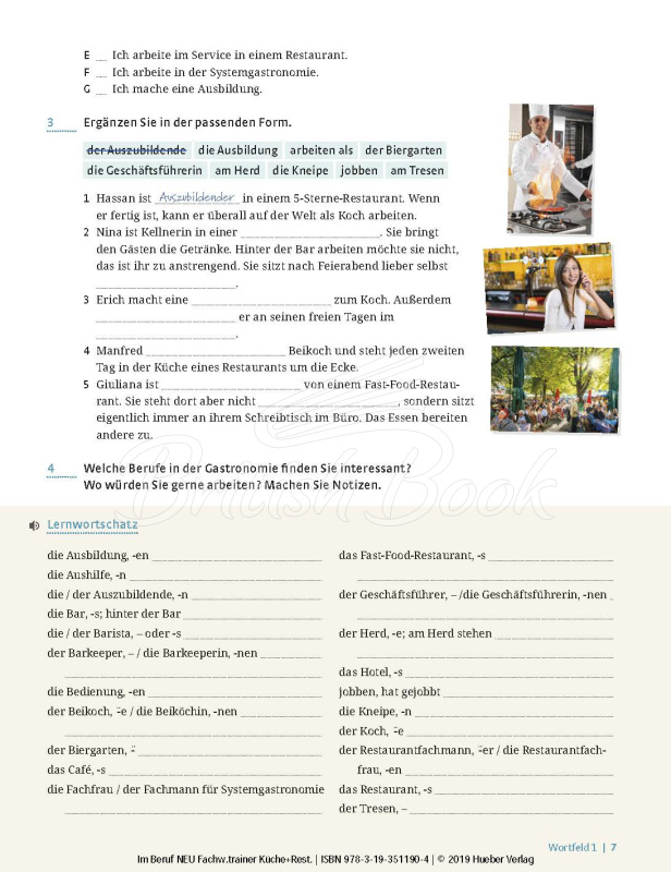 Книга Im Beruf Neu Fachwortschatztrainer Küche und Restaurant изображение 3