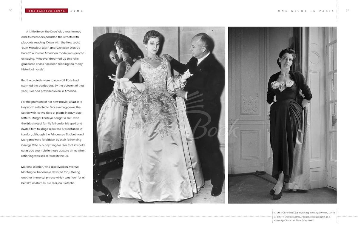 Книга The Fashion Icons: Dior зображення 4