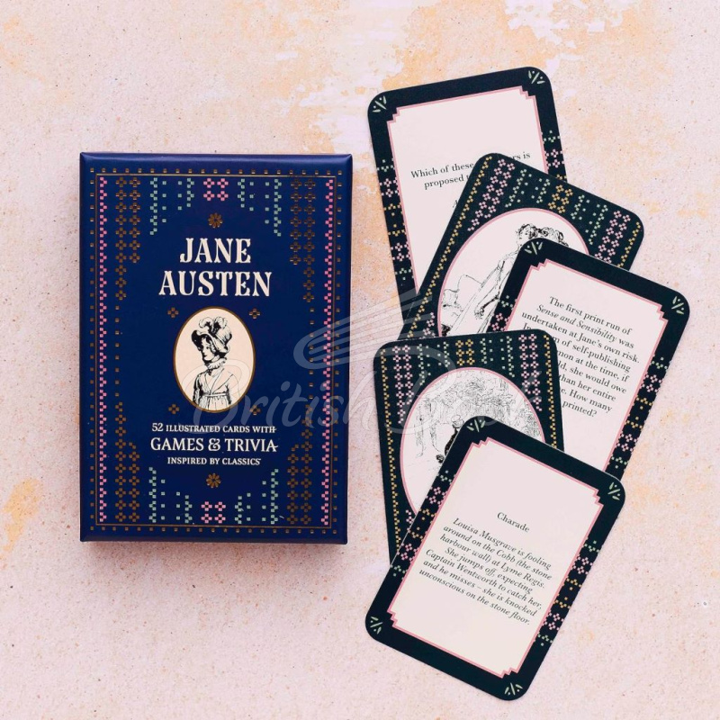 Карточная игра Jane Austen: Games and Trivia изображение 4
