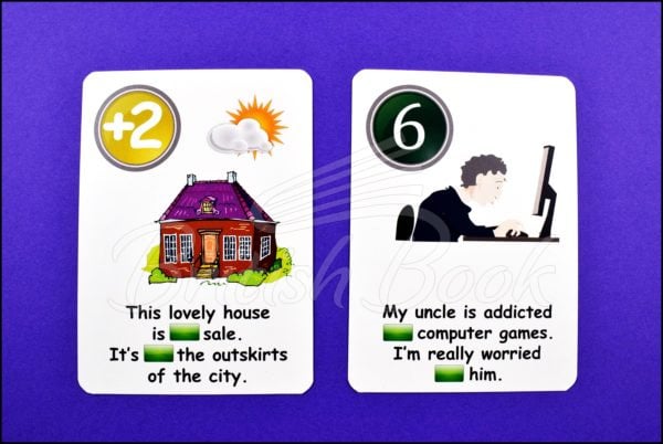 Картки Fun Card English: Prepositions, Prepositions зображення 10