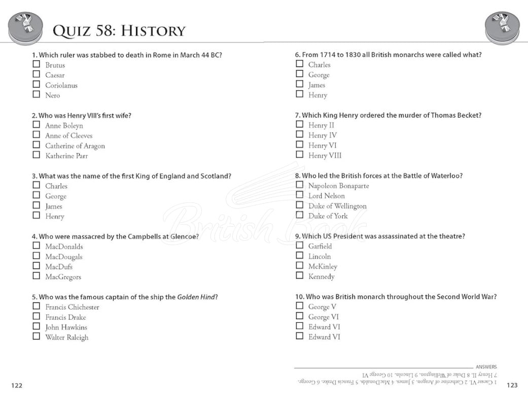 Книга The Big British Quiz Book зображення 3
