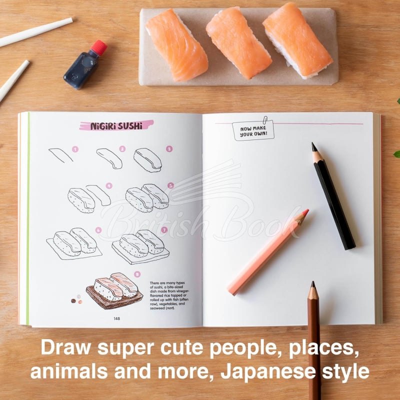 Книга Kawaii! Your Step-by-Step Guide to Cute Japanese Drawing зображення 2