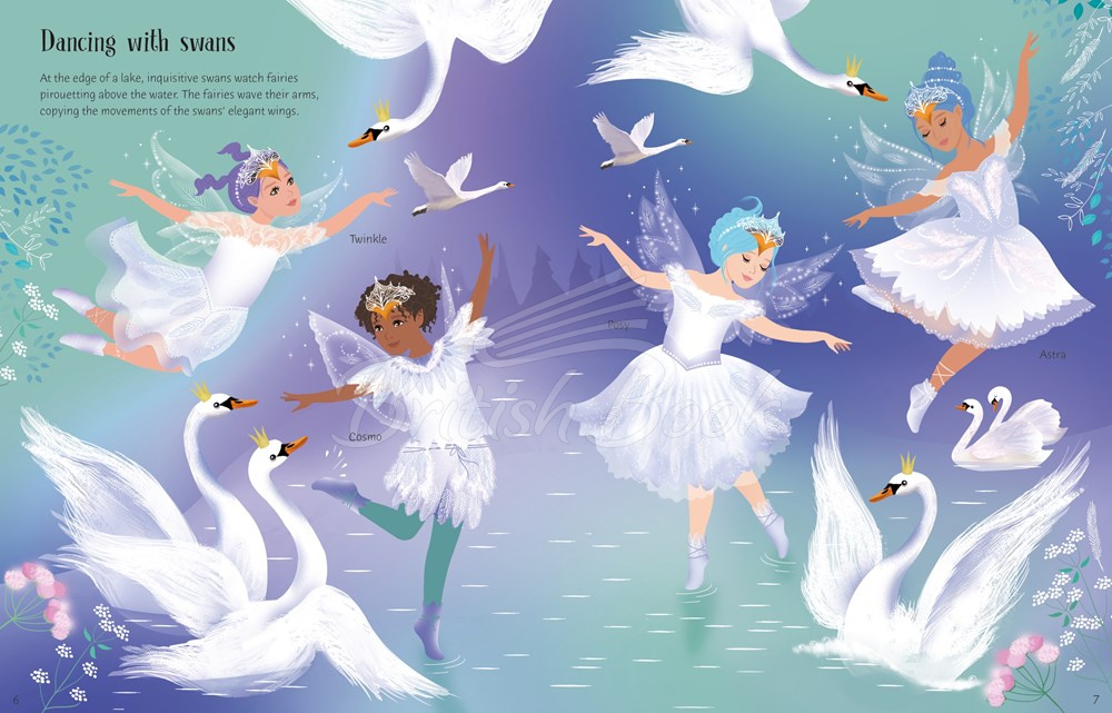 Книга Sticker Dolly Dressing: Ballet Fairies зображення 4