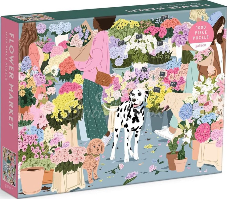 Пазл Flower Market 1000 Piece Puzzle зображення