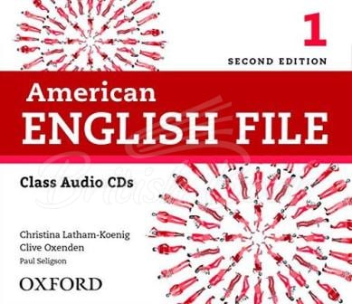 Аудіодиск American English File Second Edition 1 Class Audio CDs зображення