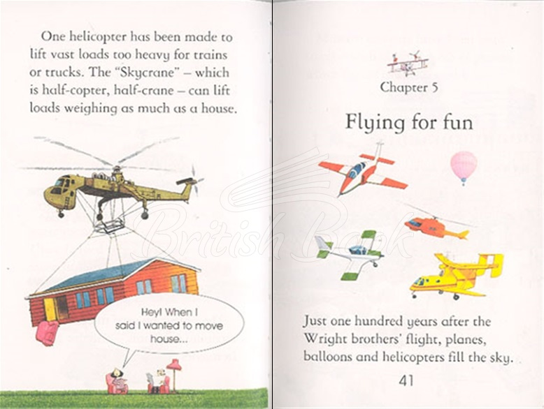 Книга Usborne Young Reading Level 2 The Story of Flying зображення 2