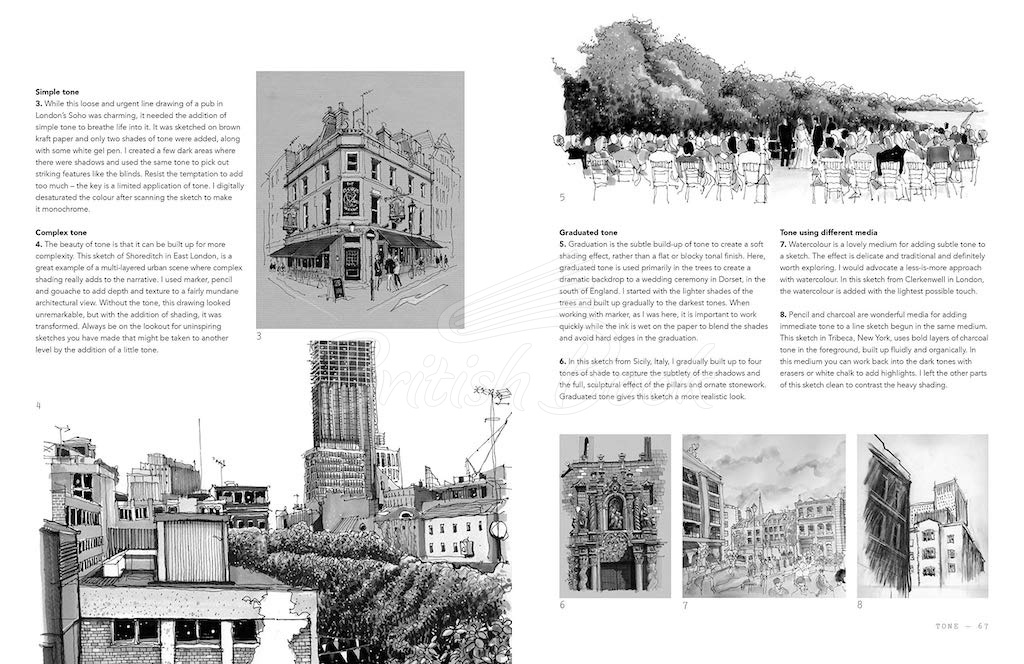 Книга Tate Sketch Club: Urban Drawing зображення 5
