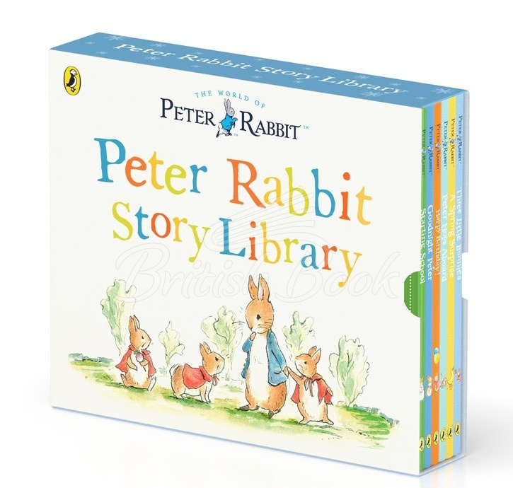 Набір книжок Peter Rabbit Story Library зображення