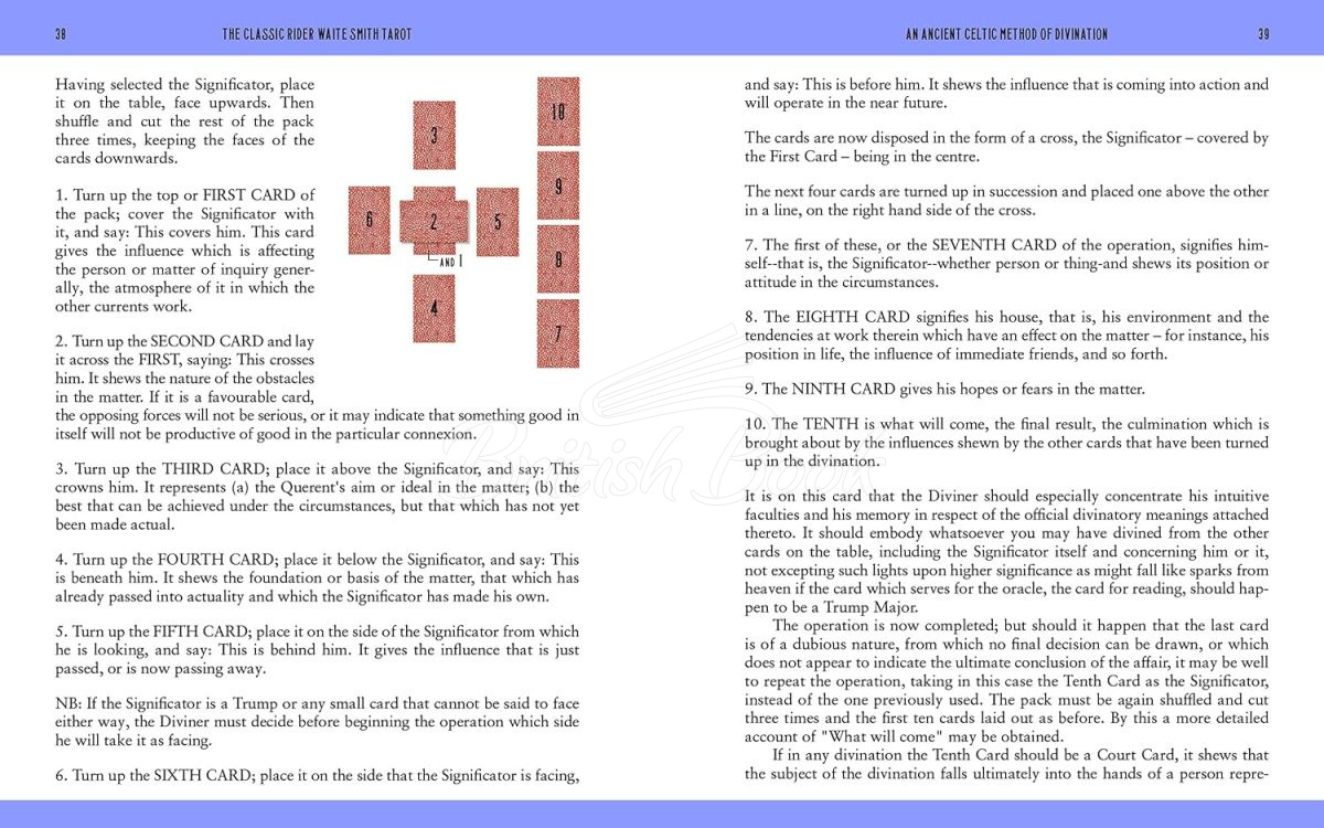 Карты таро The Classic Rider Waite Smith Tarot изображение 2