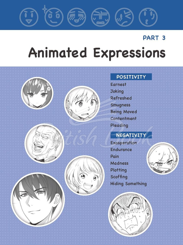 Книга How to Create Manga: Drawing Facial Expressions изображение 19