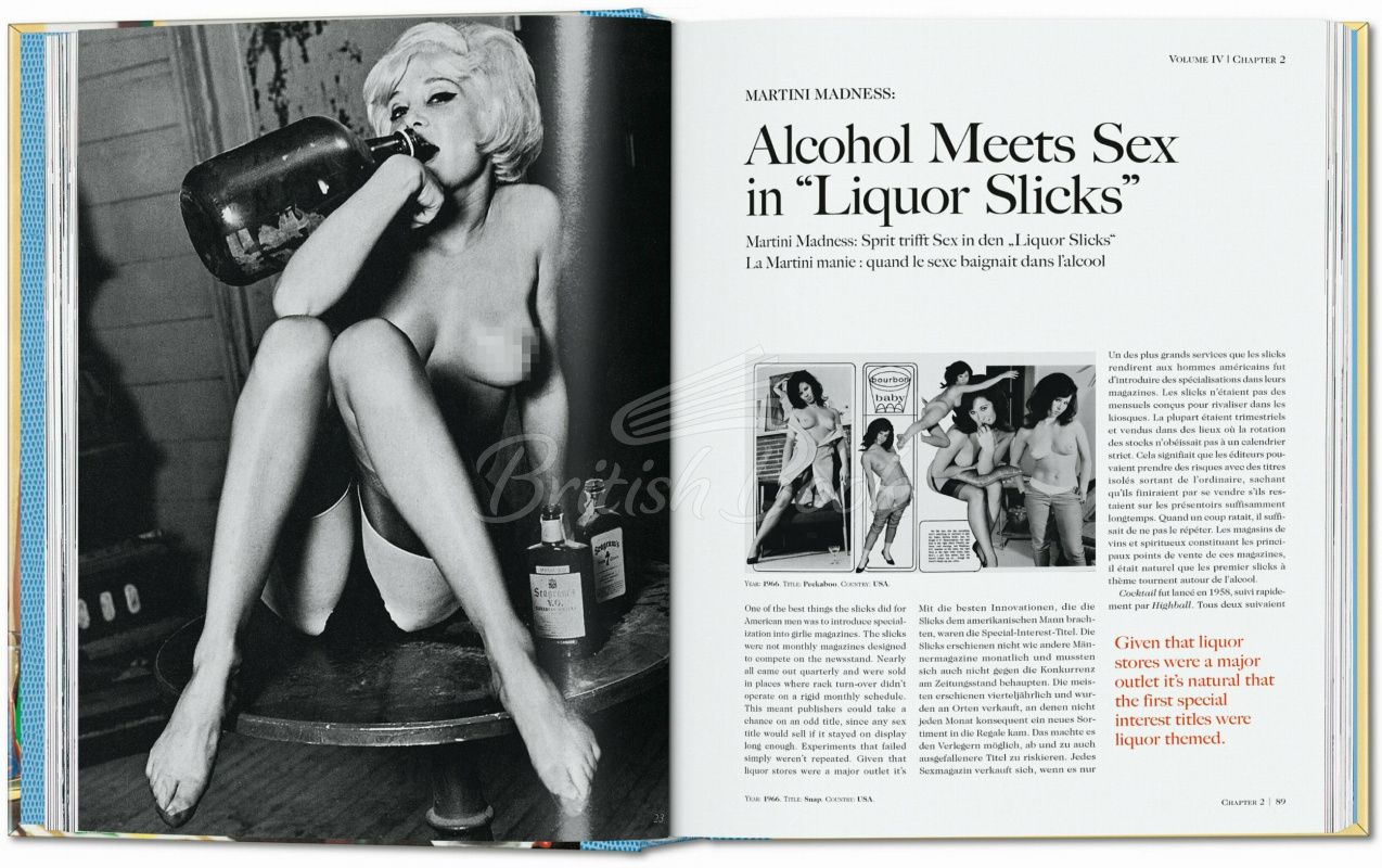 Книга Dian Hanson's: The History of Men's Magazines. Vol. 4: 1960s under the Counter зображення 1