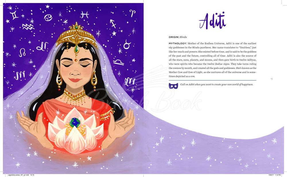Книга Legendary Ladies: 50 Goddesses to Empower and Inspire You зображення 1