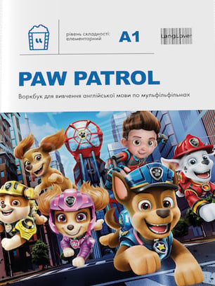 Книга Langlover Workbooks Level A1 Paw Patrol зображення