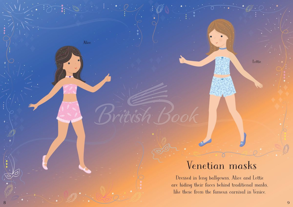 Книга Little Sticker Dolly Dressing: Carnival зображення 1