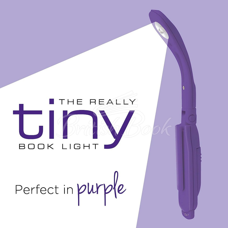 Ліхтарик для книжок The Really Tiny Book Light Purple зображення 1