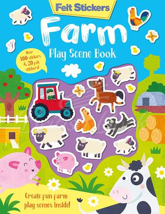 Книга Felt Stickers: Farm Play Scene Book изображение