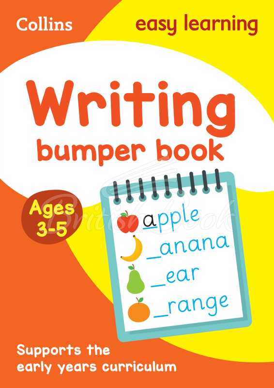 Книга Collins Easy Learning Preschool: Writing Bumper Book (Ages 3-5) зображення