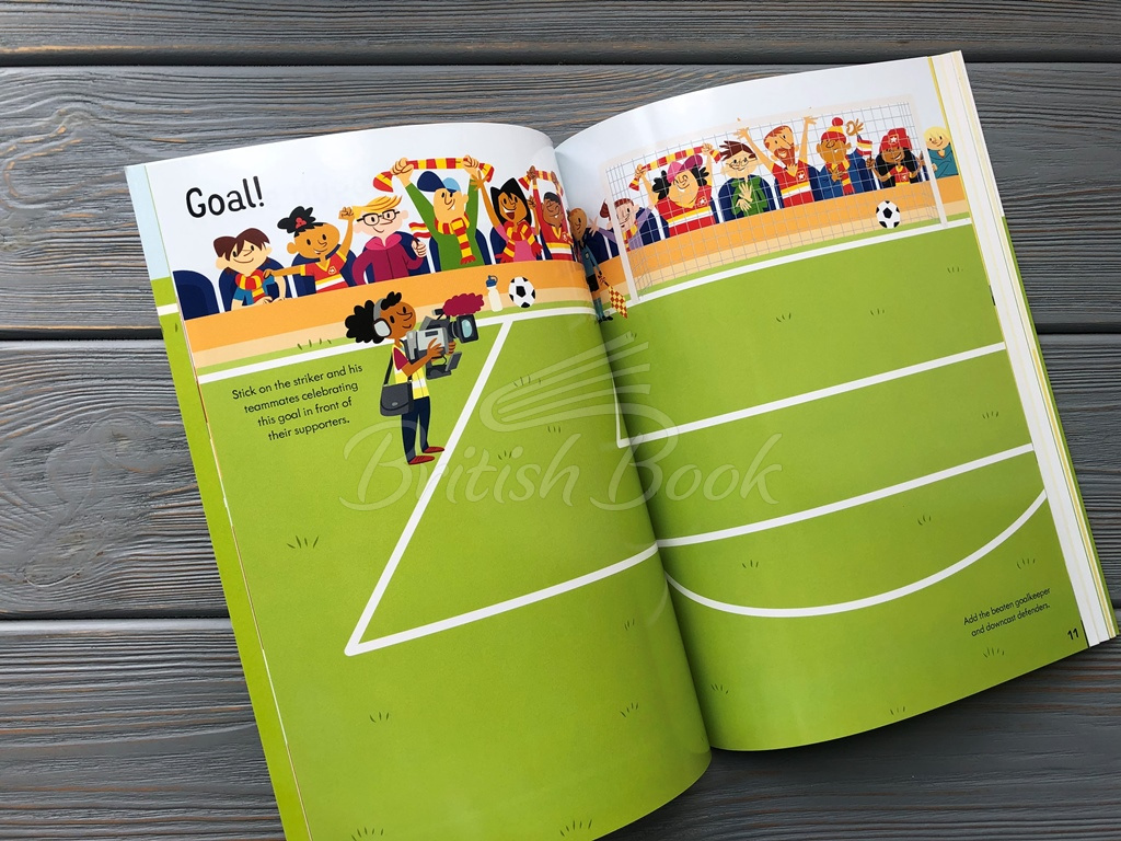 Книга Little First Stickers: Football изображение 7
